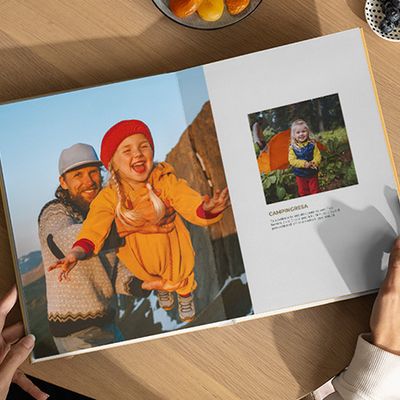 Fotobok med Panorama DeLuxe-sidor