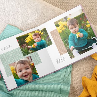 Fotobok med Panorama DeLuxe-sidor